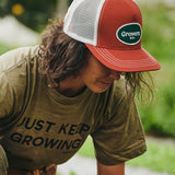 Roma Red Trucker Hat