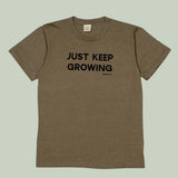 Cotton Mens Keep Growing T-Shirt